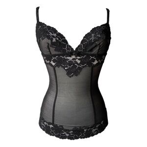 🖤SOLD🖤Dolce and Gabbana black corset mesh top